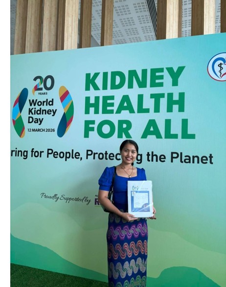 Fourrts Participation in World Kidney Day 2026 Awareness Program Myanmar